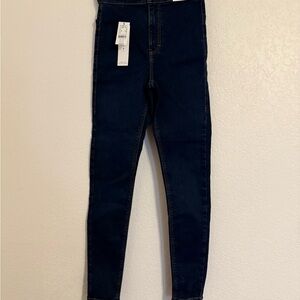 Topshop Blue High Rise‎ Jeans